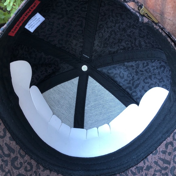 Women’s San Diego Hat Co Animal Print Cap - Picture 8 of 10